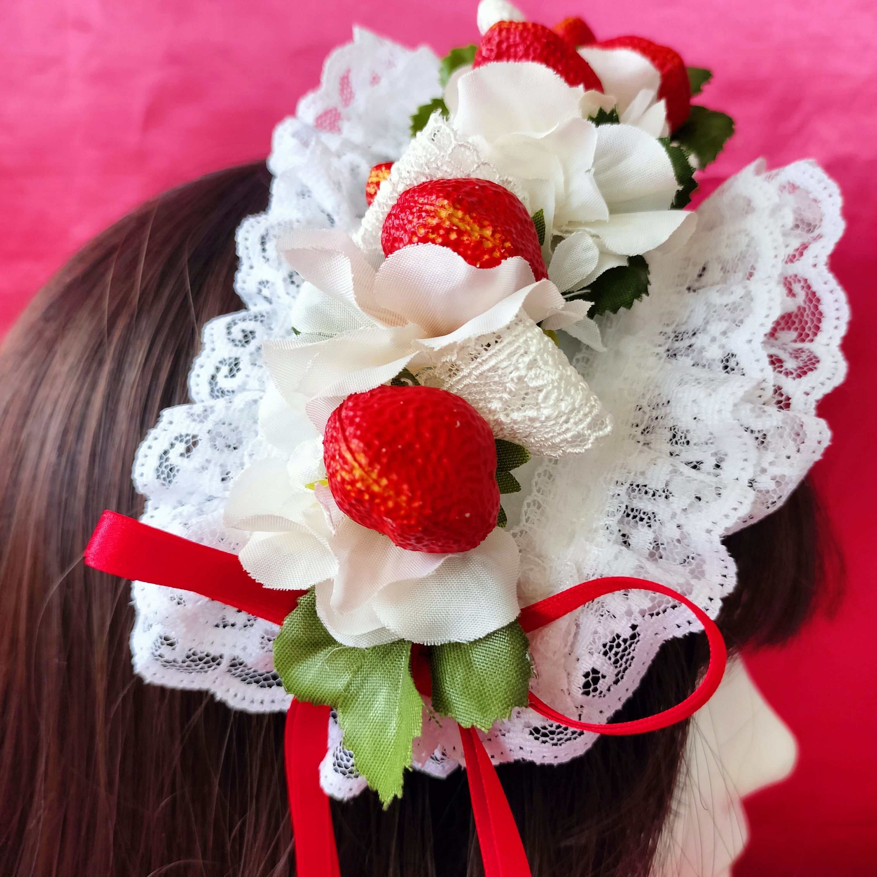 Strawberry Shortcake | 【Atelier Sourire】 ヘッドドレス ・ ヘッド