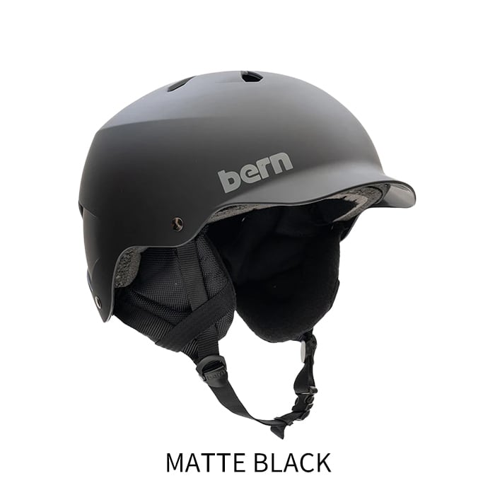 bern WATTS ヘルメット マットブラック　Mサイズ スノーボード　スキー bern watts バーン ヘルメット スノーボード WATTS + ワッツ ジャパン