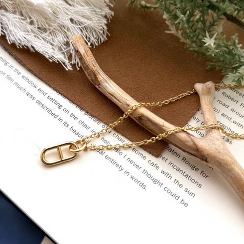 Plaza Pendant Necklace【GOLD】