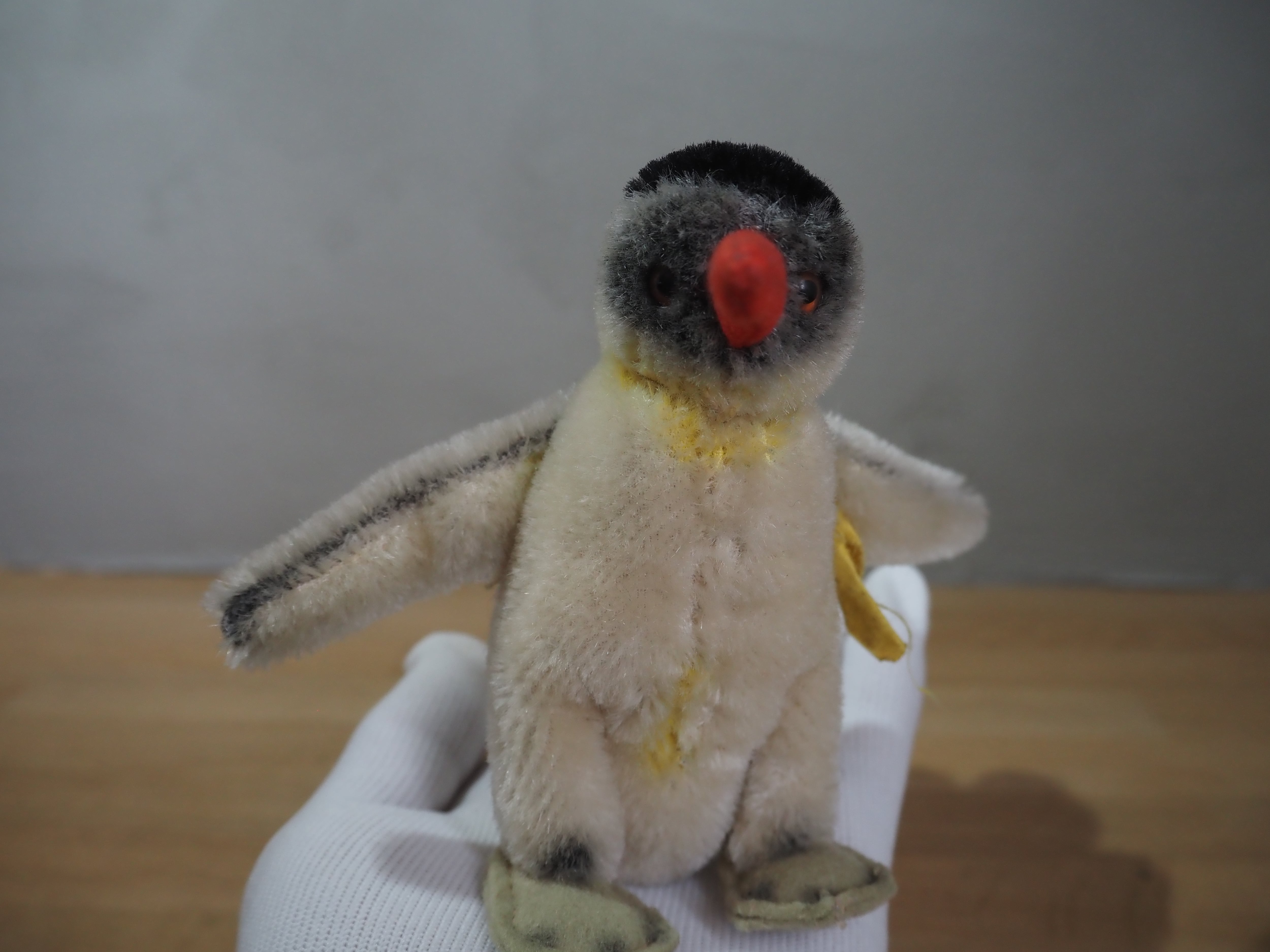 オールド シュタイフ ペンギン Steiff Peggy 14cm | ヒガシマチマーケット