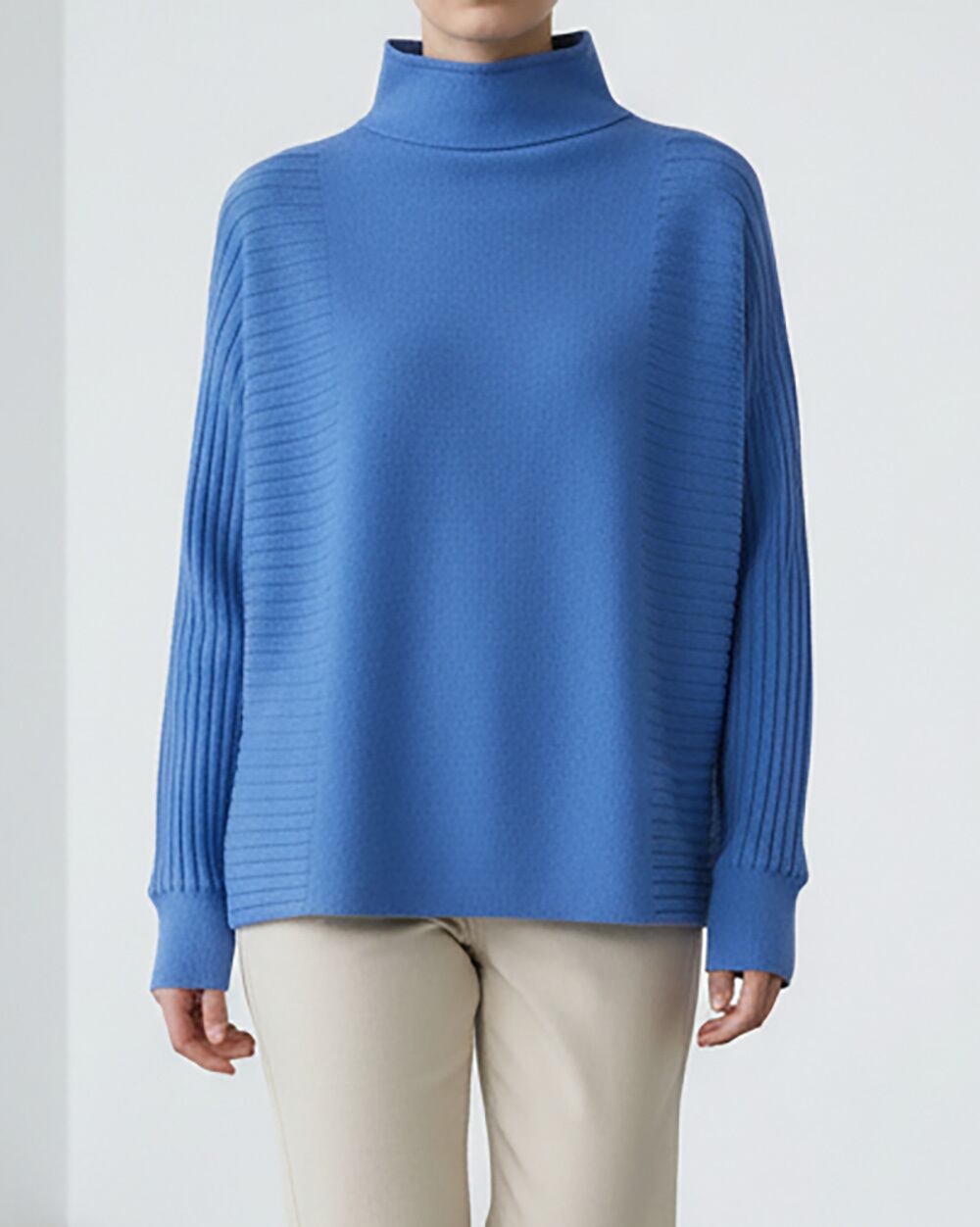 HOUGA ニットブルマ 2025A/W ドルマンガーターリブプルオーバーニットno.8538635 | BOOGIE