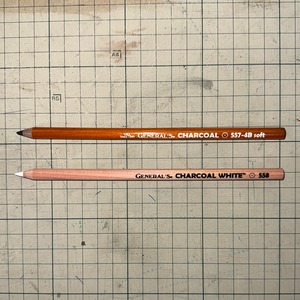 Xcaliber　”Mikey Boys” Charcoal Transfer Pencils