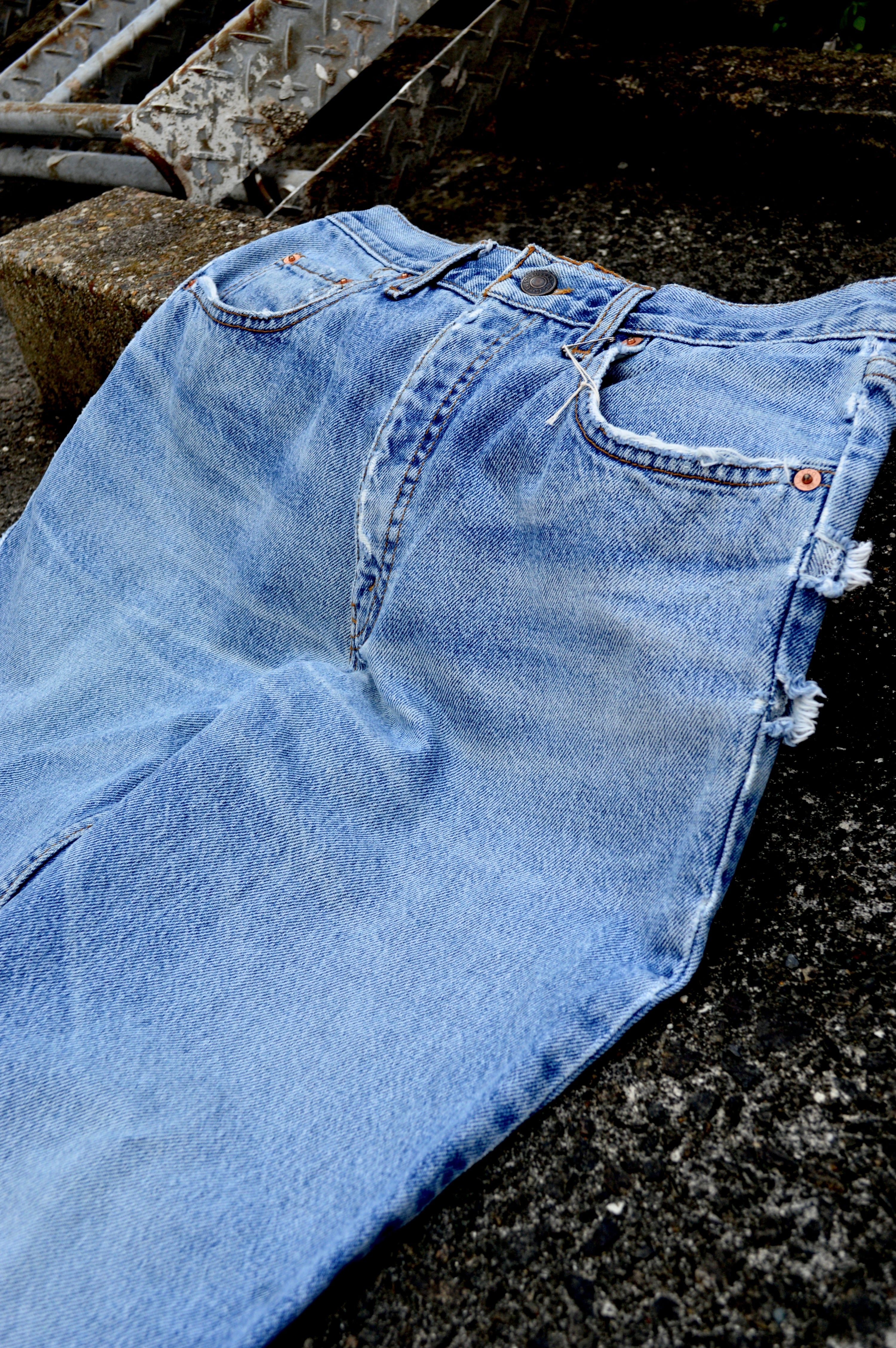 Levi's EURO 80s Orange tab 630 Made in Hungary slim straight