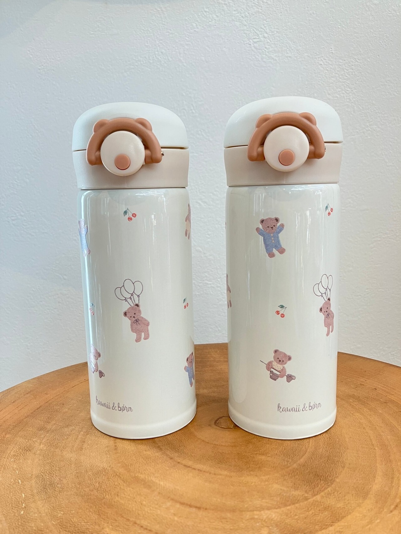 kawaii&børn オリジナルベアボトル 水筒