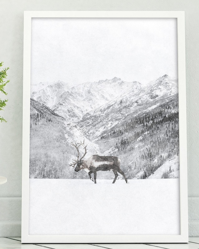 アートポスター / Reindeer　eb060
