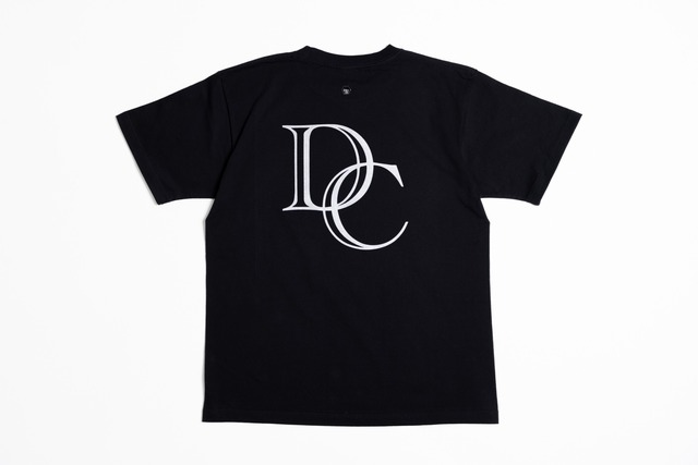 Dics／DC BIGロゴTシャツ　ブラック/シルバー