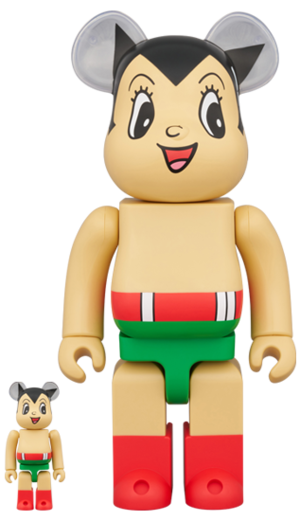 メディコム BE@RBRICK ベアブリック 100% & 400% 鉄腕アトム 単行本初出 Ver 未開封 ４号店商品