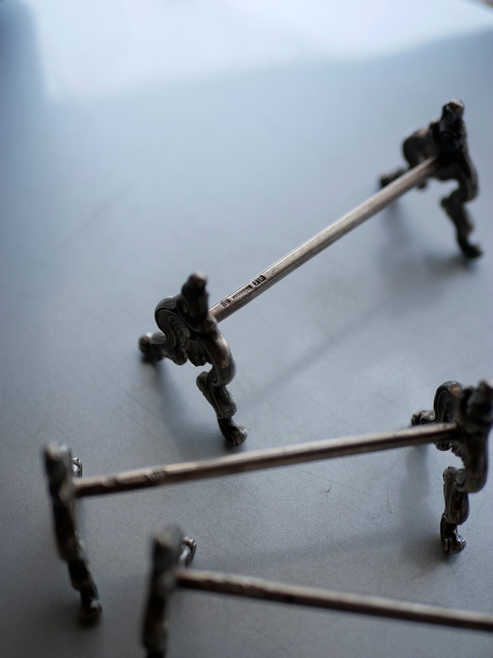 残り→3 アルモン・フレネ社 カトラリーレスト フランスアンティーク アンティークのある暮らし