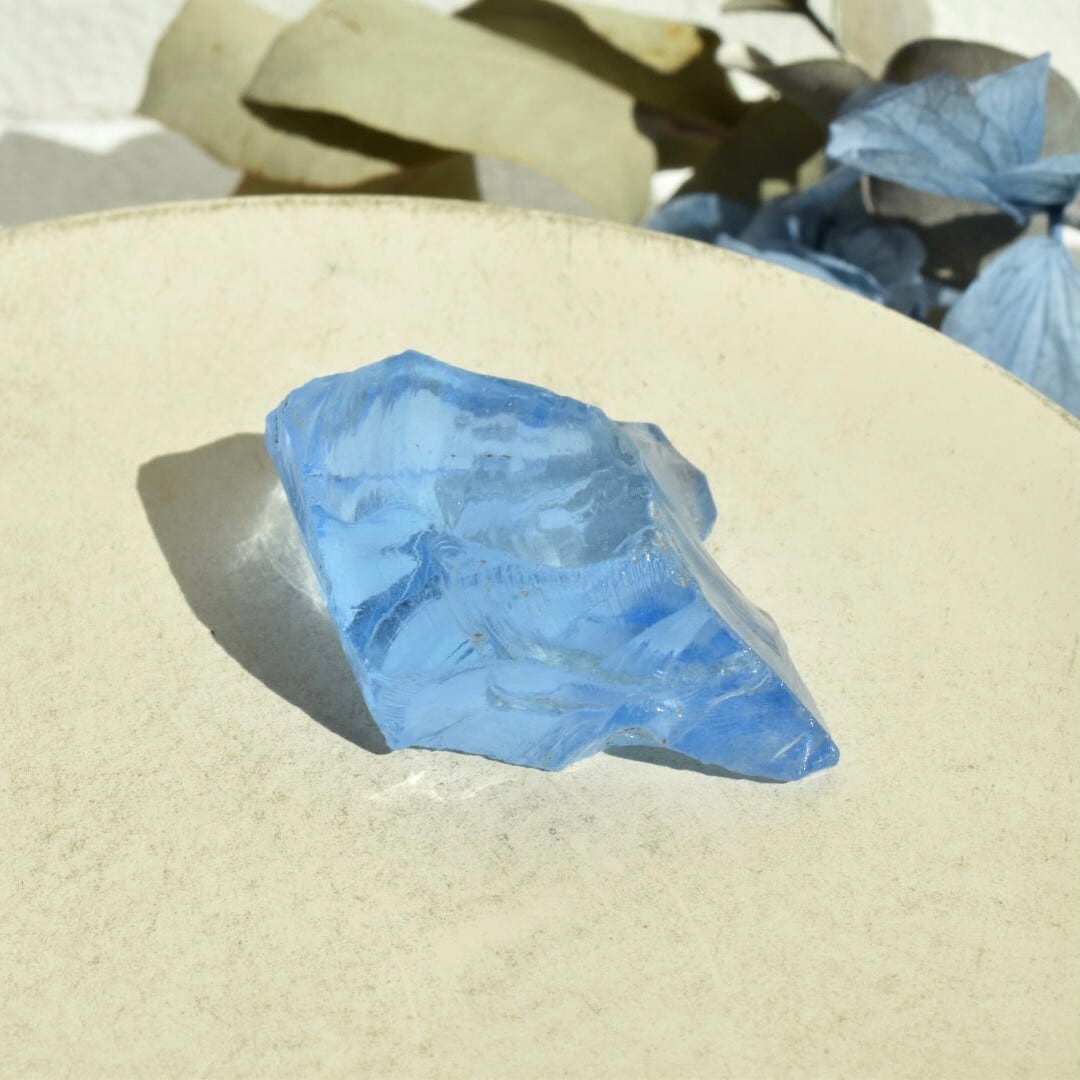 【レア色】インドネシア産 アンダラクリスタル 原石 ヒヤシンス