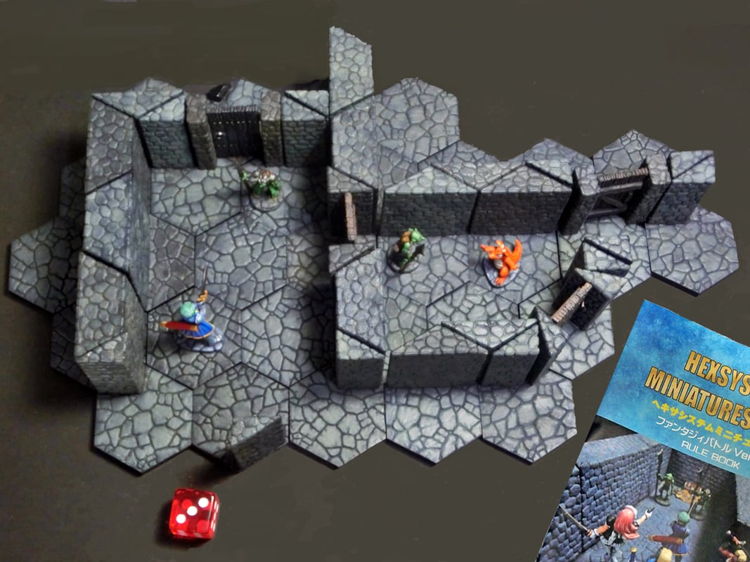 ヘキサシステム ミニチュアゲームセット HEXSYSTEM | オーロラモデル