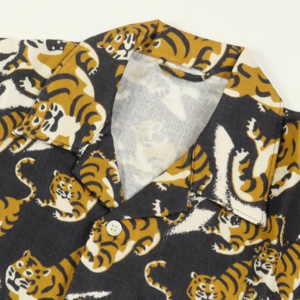 HUMAN MADE TIGER GAUZE ALOHA SHIRT M