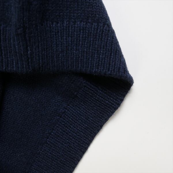 HUMAN MADE HEART KNIT L/S ネイビー コットン ウール 【公式通販】