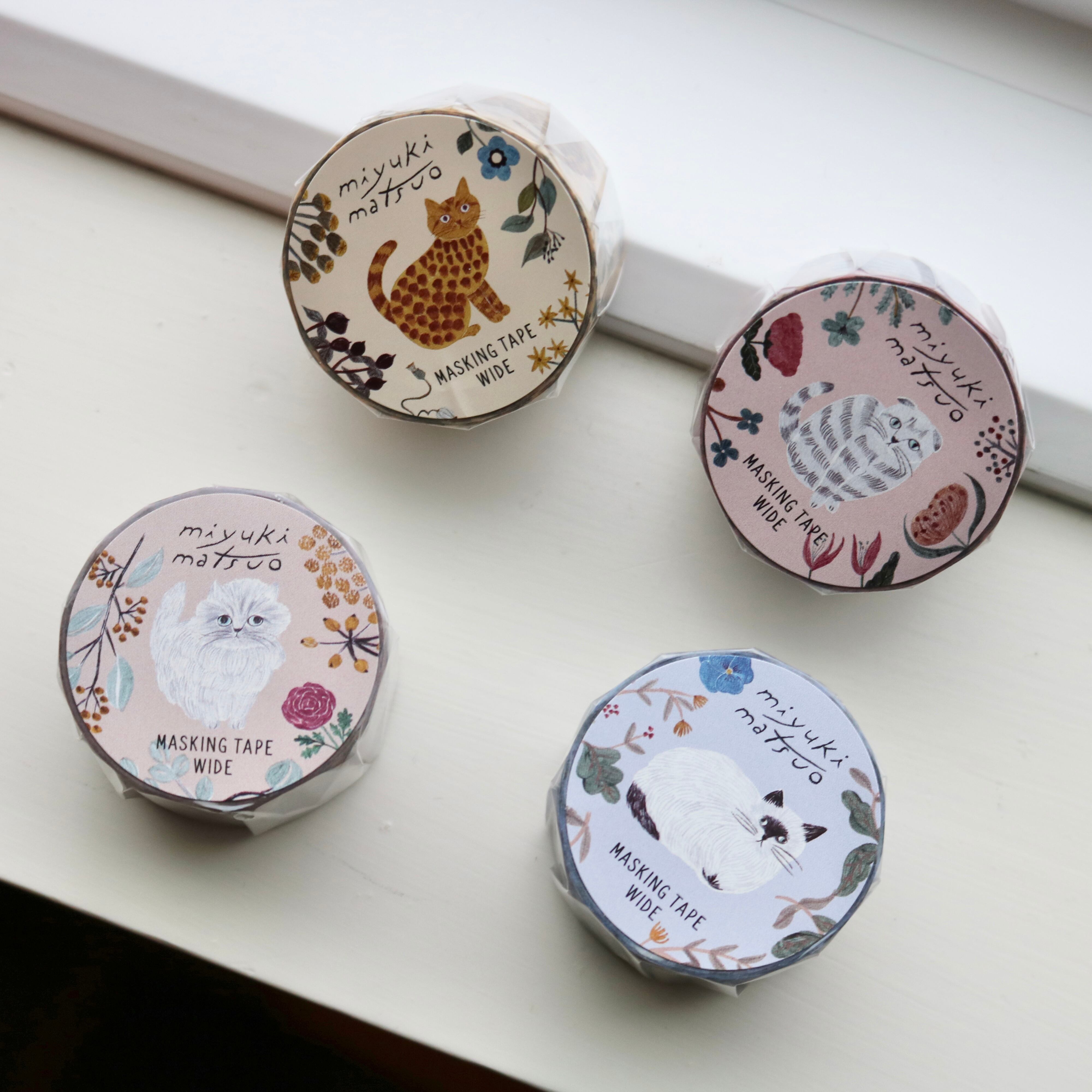松尾ミユキ マスキングテープ ワイド | Zakka so-la