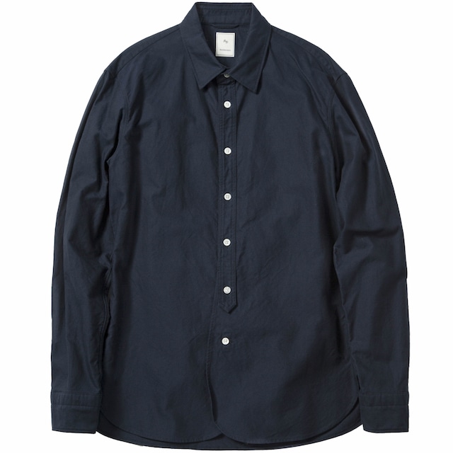 HEAVY OX BASIC SHIRT / コットンヘビーオックスベーシックシャツ（NVY）