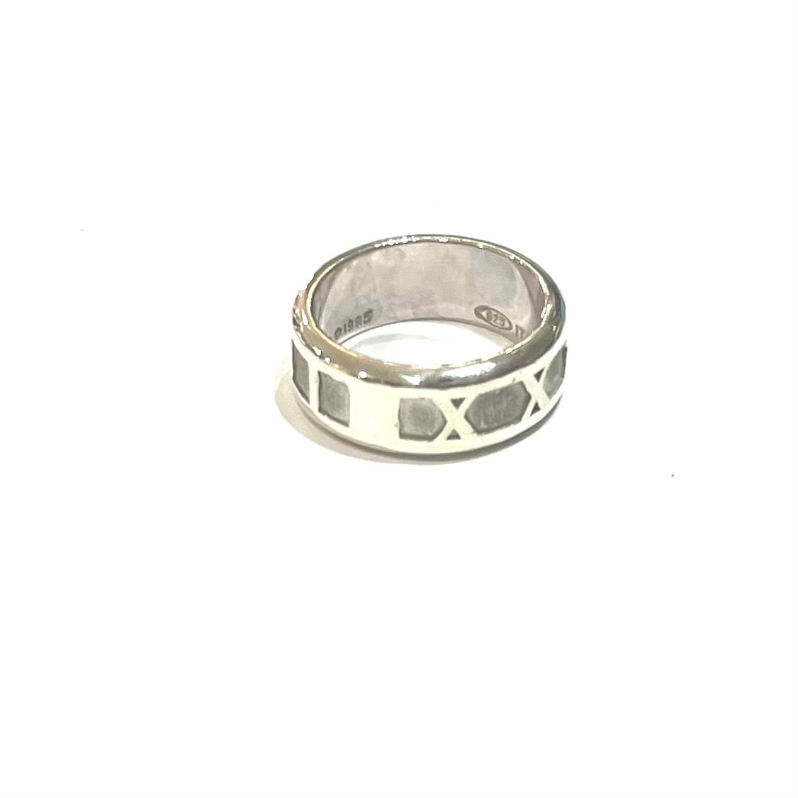 TIFFANY&CO】【10.5号】2306 時を纏う シルバー925 アトラスリング指輪