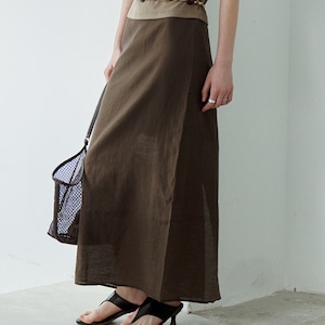 Long Skirt High Waist T3429