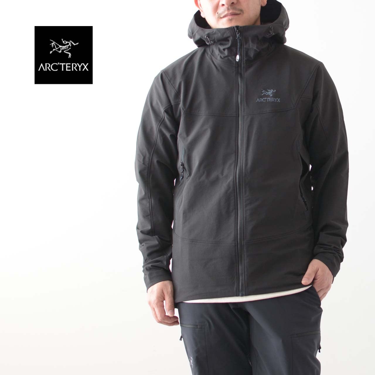 ARC'TERYX [アークテリクス正規代理店] Gamma LT Hoody Men's [30697] ガンマ LT フーディ  メンズ・ソフトシェルジャケット・ソフトシェルフーディ・ビジネス・アウトドア・ウインタースポーツ・MEN'S [2022AW] | refalt  online store