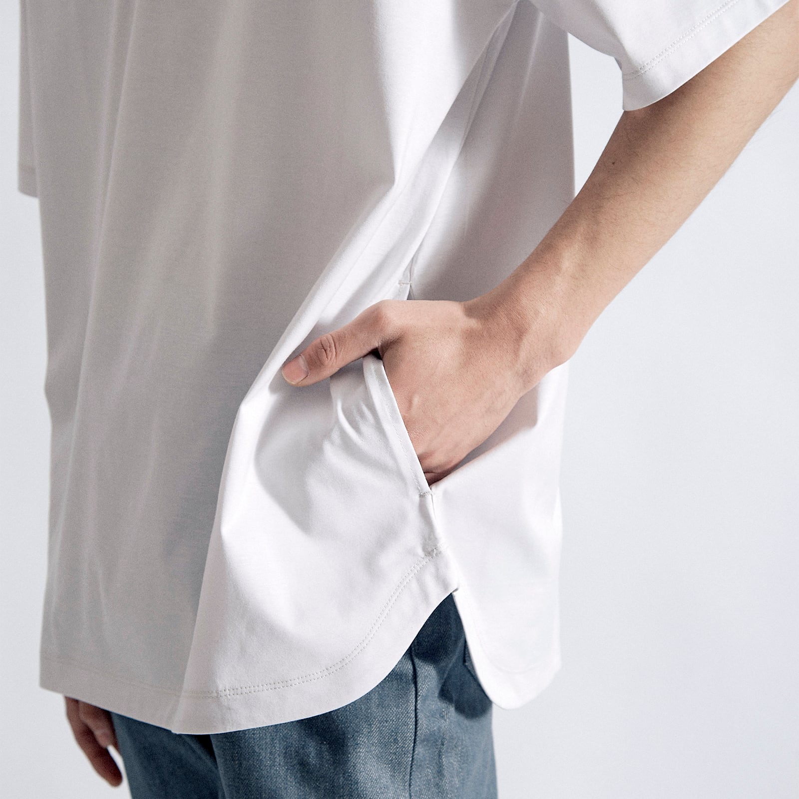 オブロングカラードレスT リラックス / Oblong Collar Dress T オブロングカラードレスT リラックス / Oblong Collar Dress T