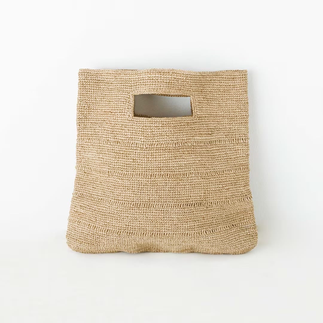 MADE IN MADA │ HADRIENラフィアバッグ(natural ) | robin ASO