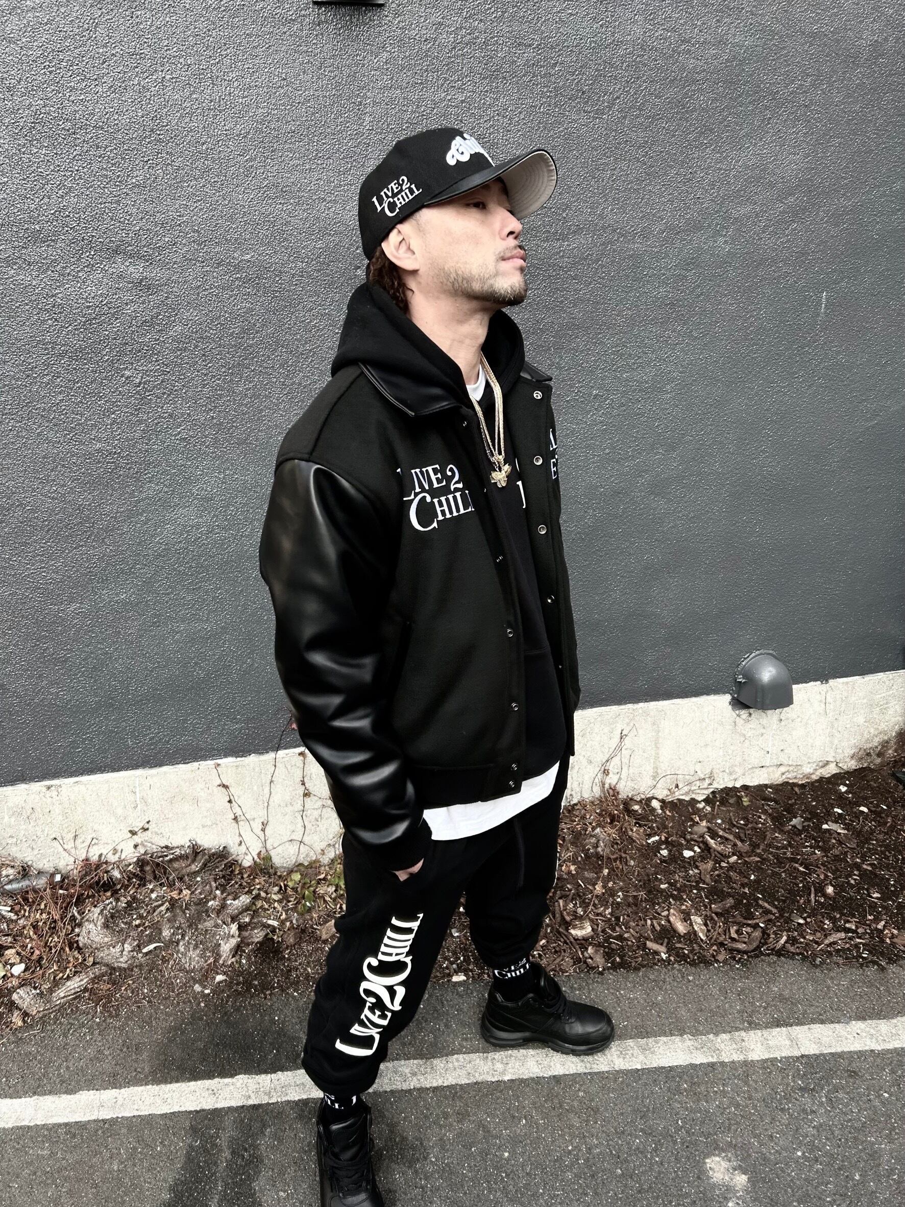 CHILLIN live2スタジャン　L CHILLIN live2スタジャン L