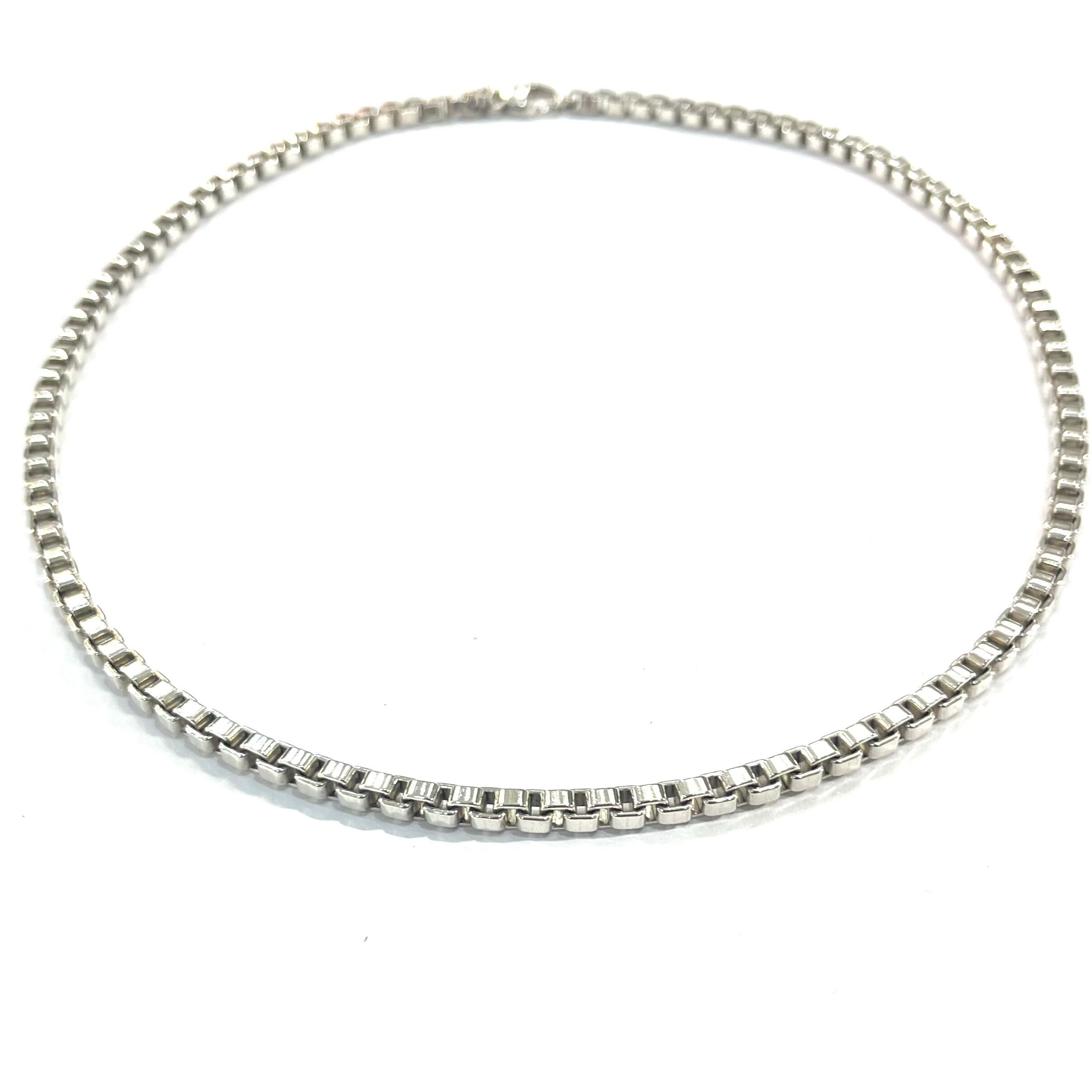 TIFFANY&CO. 】 2786 ティファニー名作ベネチアンチェーン ネックレス
