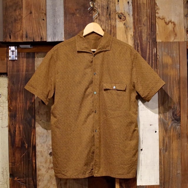 1960s S/S Cotton Shirt / 60年代 イタリアンカラー 半袖シャツ ミント ...