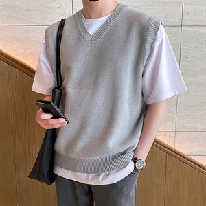 ニュアンスカラーニットベスト　MT0080227