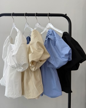 【新作アイテム送料無料】2-way square neck flare blouse