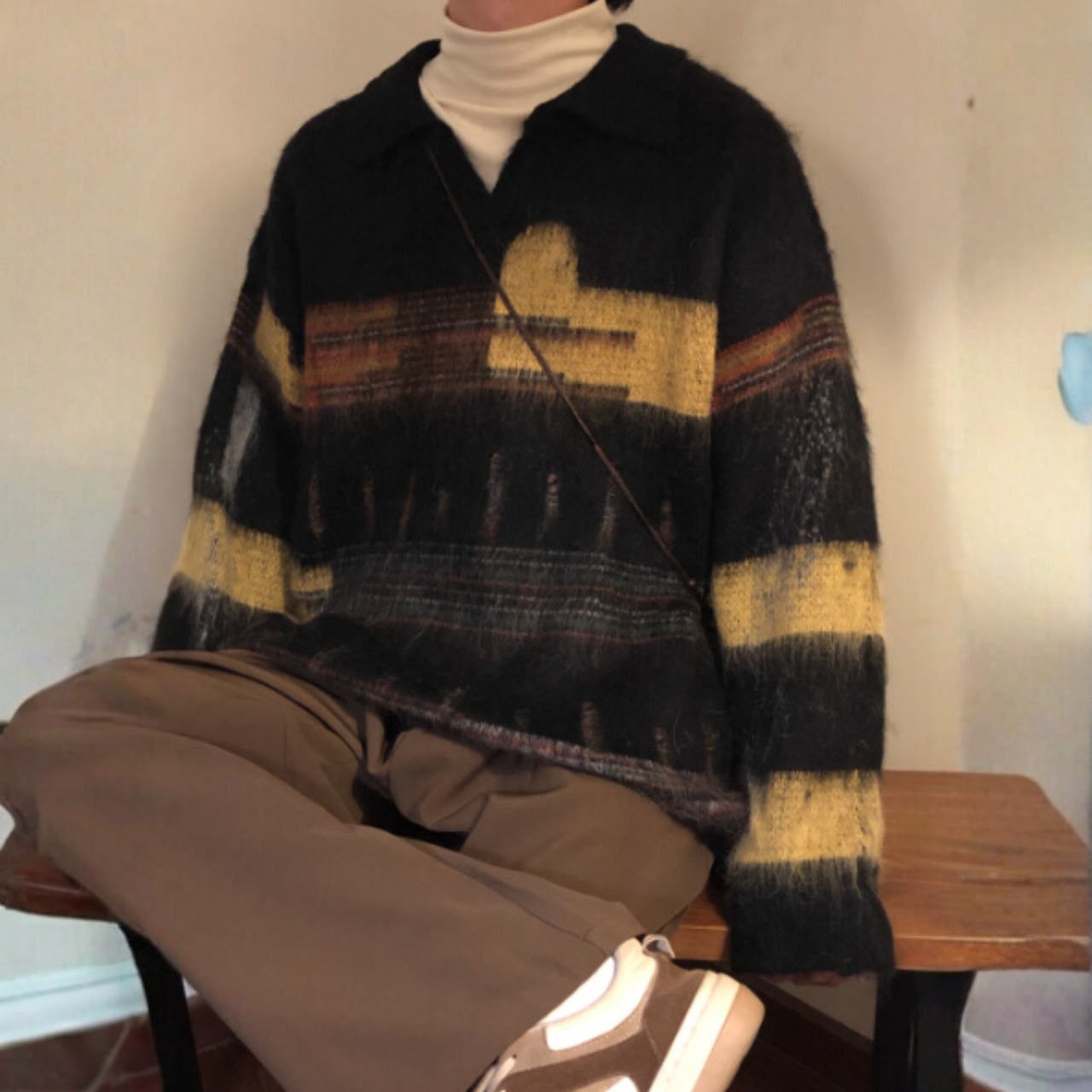 シャギーニットポロ　TB1704・画像2