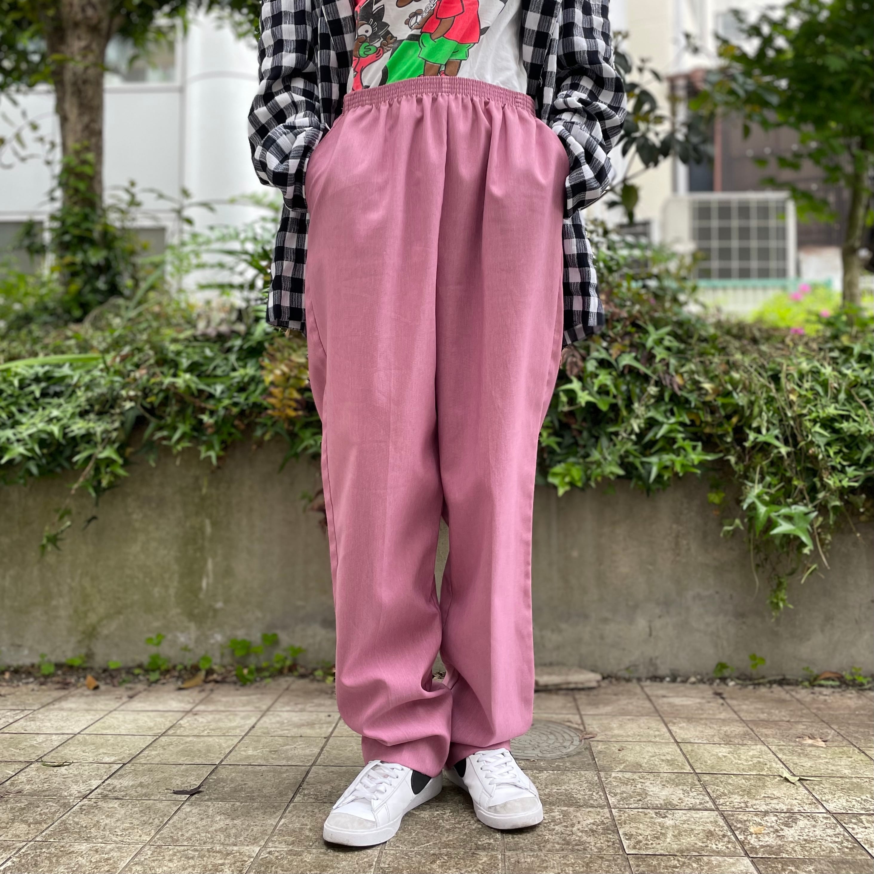 PRADA プラダ パンツ（その他） M ピンク薄手裏地