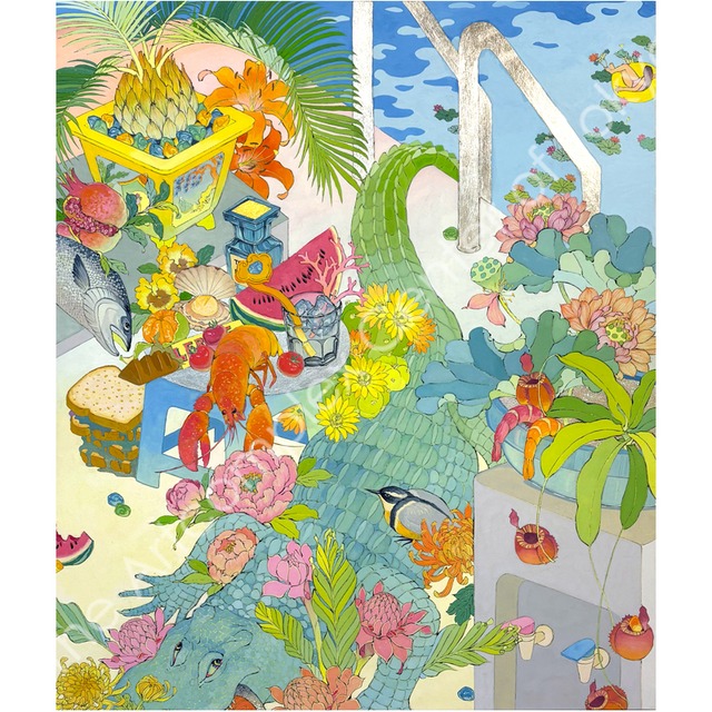 奥村彰一「Poolside Bogu Tu」