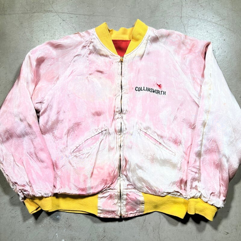 50's ~ Unknown リバーシブルスーベニアジャケット USMC OKINAWA 50's ~ Unknown リバーシブルスーベニアジャケット USMC OKINAWA