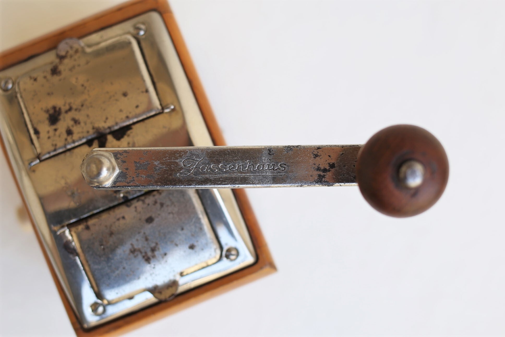 ドイツ ヴィンテージ ZASSENHAUS ザッセンハウス コーヒーミル （蓋