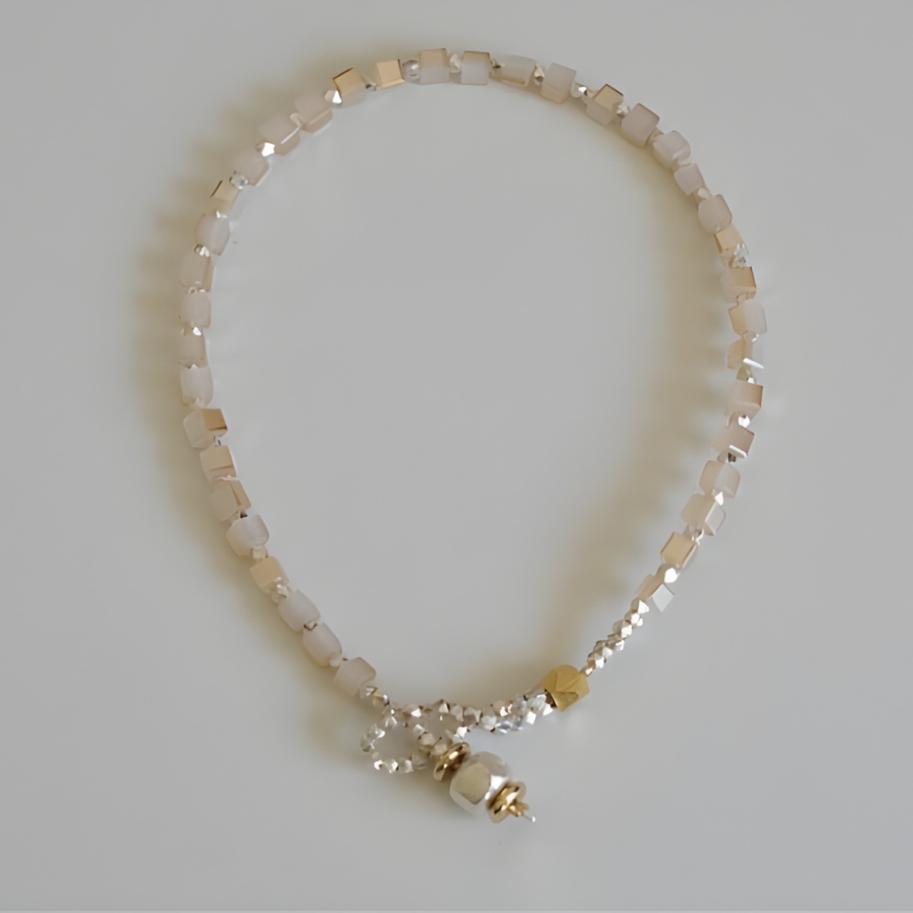 Clarté Cube Beads Bracelet F0607