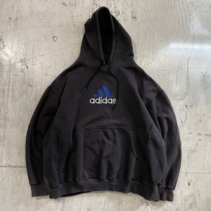 1990's adidas embroidery logo sweat #G832