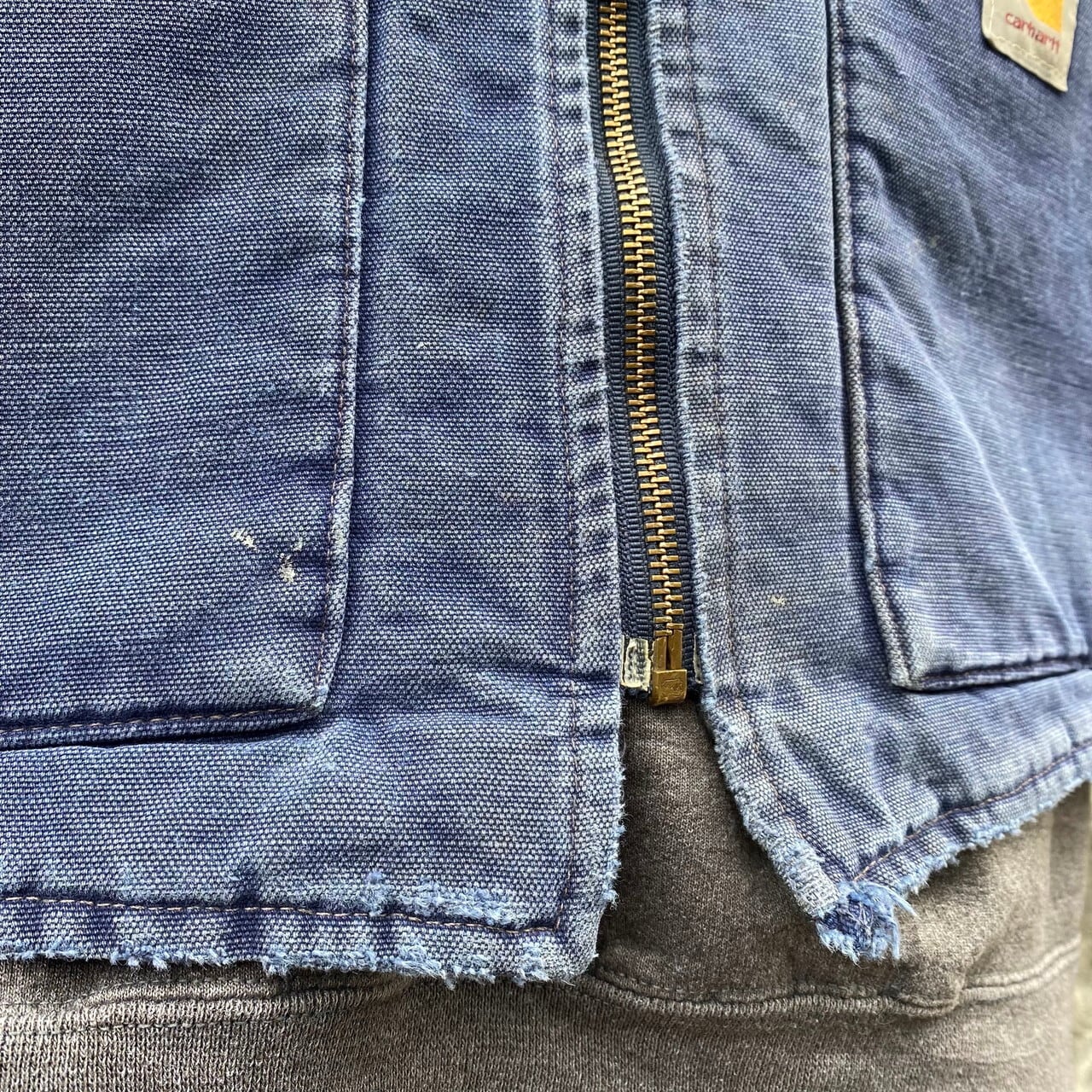 Carhartt カーハート 企業ロゴ刺繍 ダック地 ワークベスト