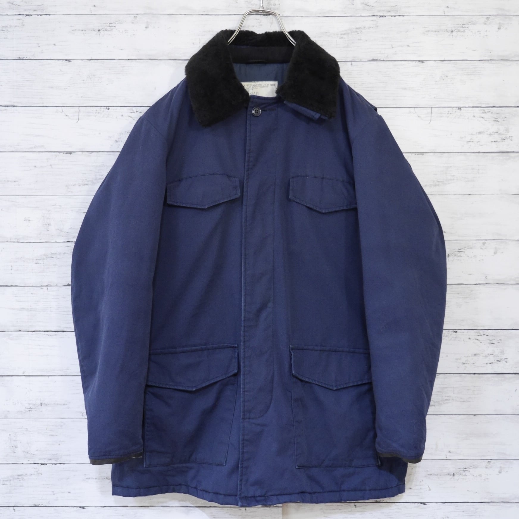 80s ビンテージ カナダ軍 キルティング ライナー コート ジャケット L
