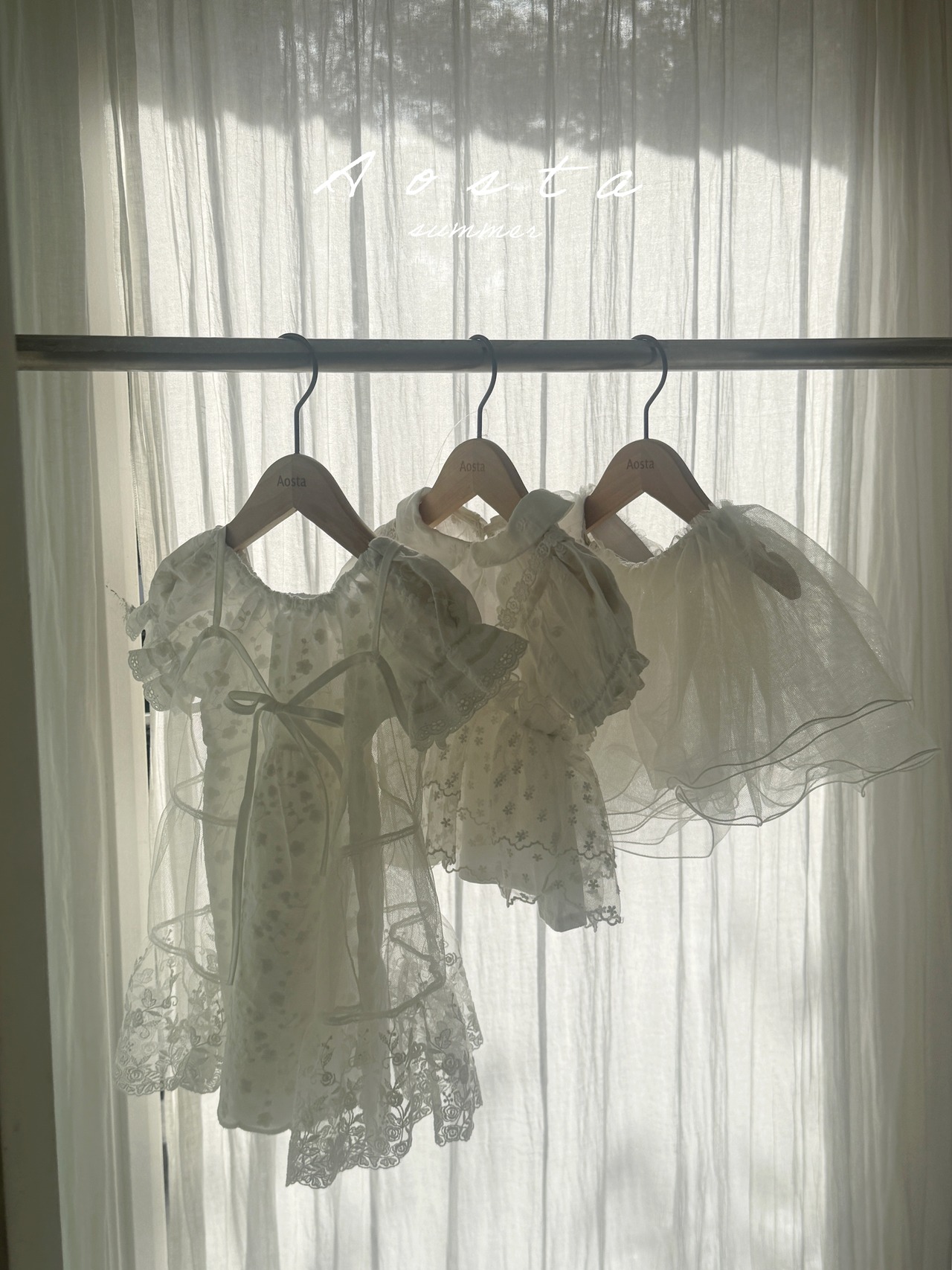 【取寄/韓国直送】Aosta 26/SM レーススカート｜夏服｜韓国子供服