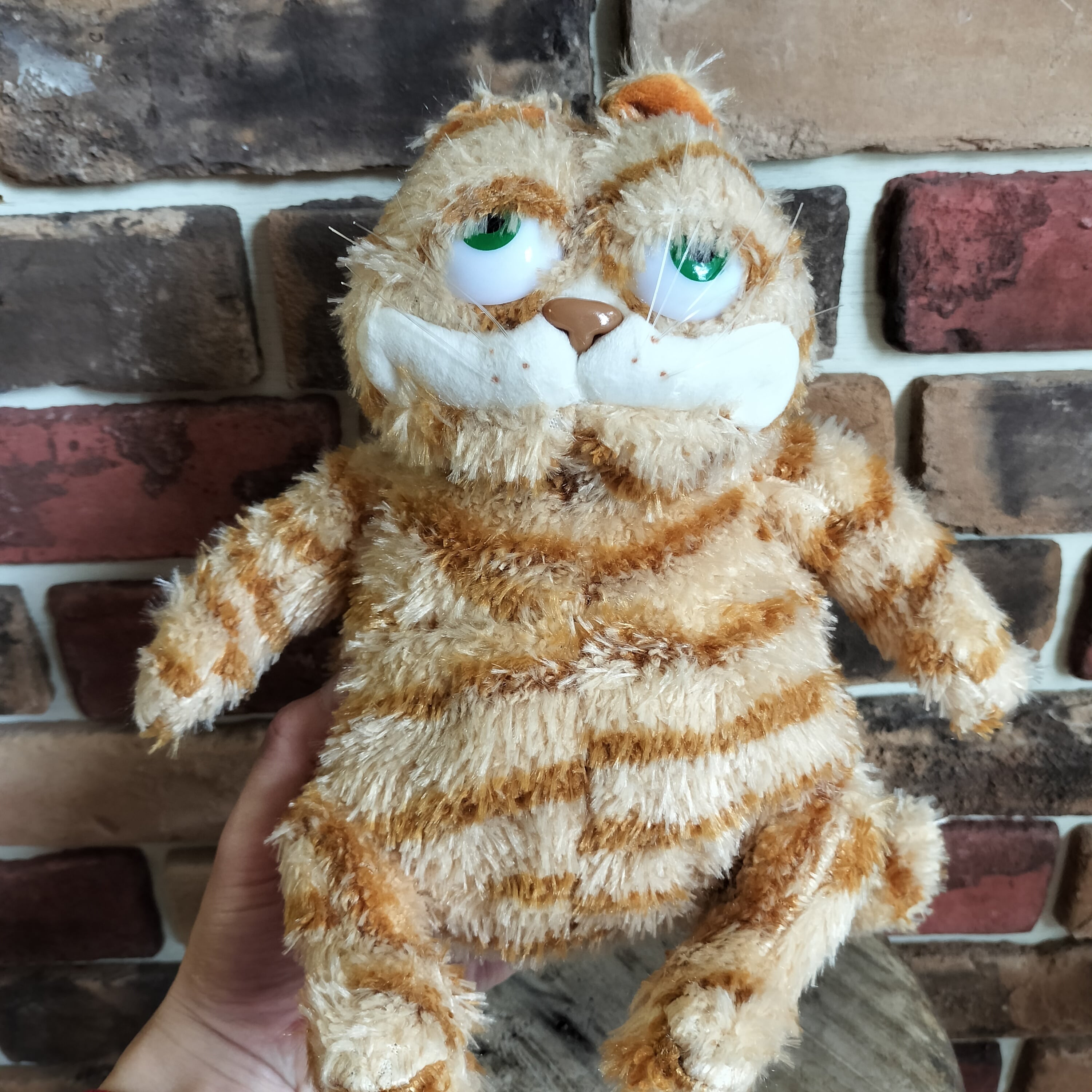 アメキャラプラッシュ◇Garfield リアルver. ぬいぐるみ◇アメリカン