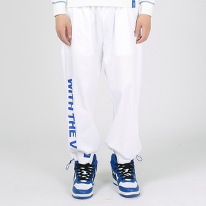 送料無料 【HIPANDA ハイパンダ】メンズ パンツ MEN'S PANTS / BLUE・WHITE