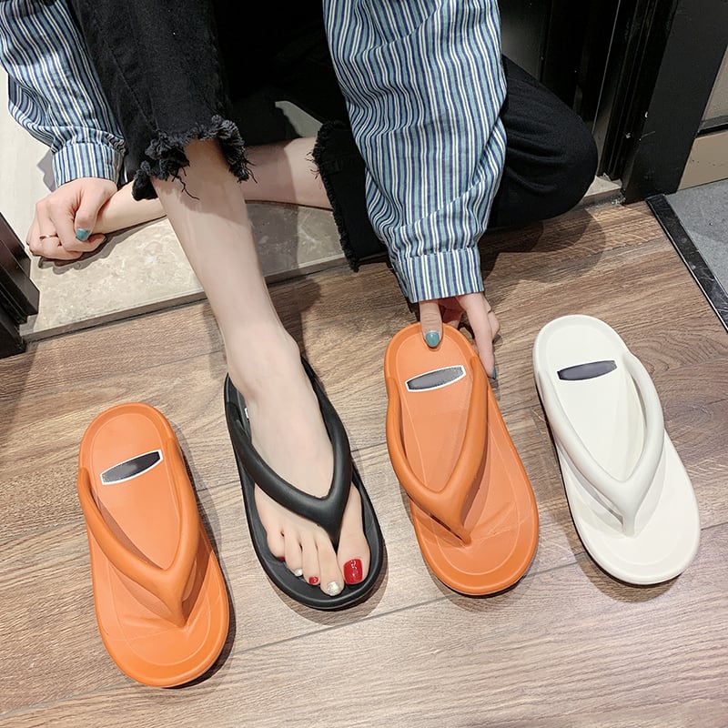 スリッパ厚い底の女性は2020年の新しい夏のファッション野生のネット赤イン潮ソフトボトムノンスリップフリップフロップを着用します 部族の婦人靴9585912