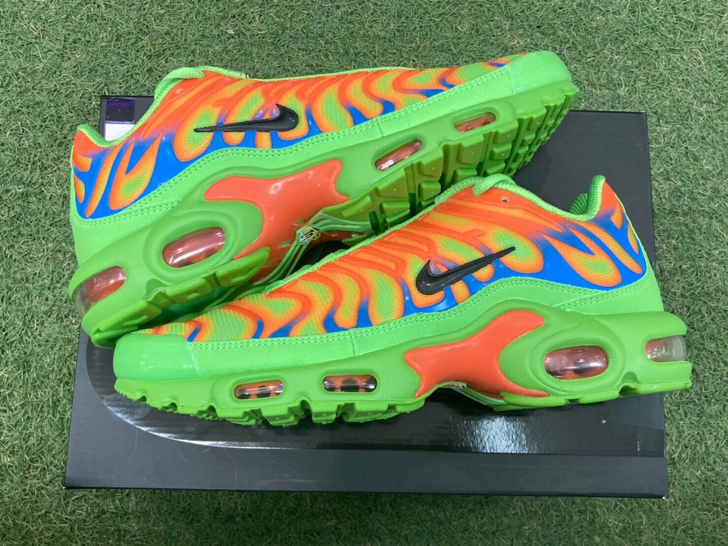 Supreme × NIKE AIR MAX PLUS GREEN DA1472-300 27.5cm 85549 | BRAND  