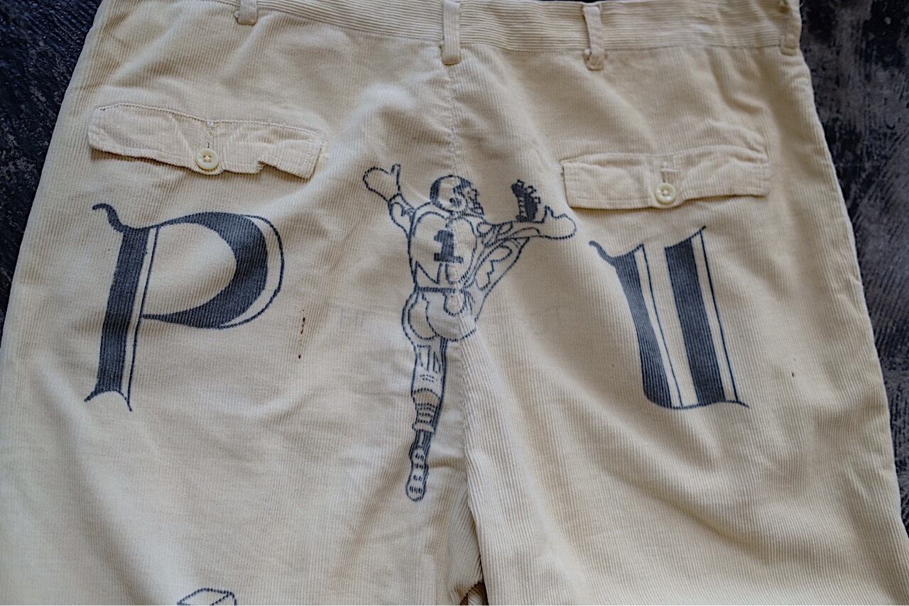 60s graffiti memorial pants | 8 1/2 hakka nibunnoichi