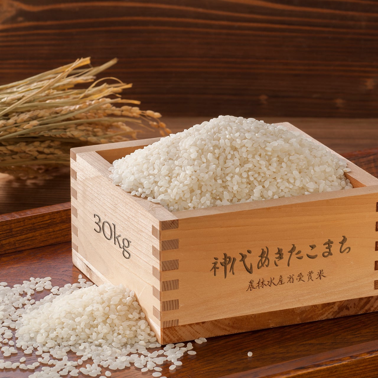 食品/飲料/酒お米　令和元年愛媛県産あきたこまち 玄米　20kg