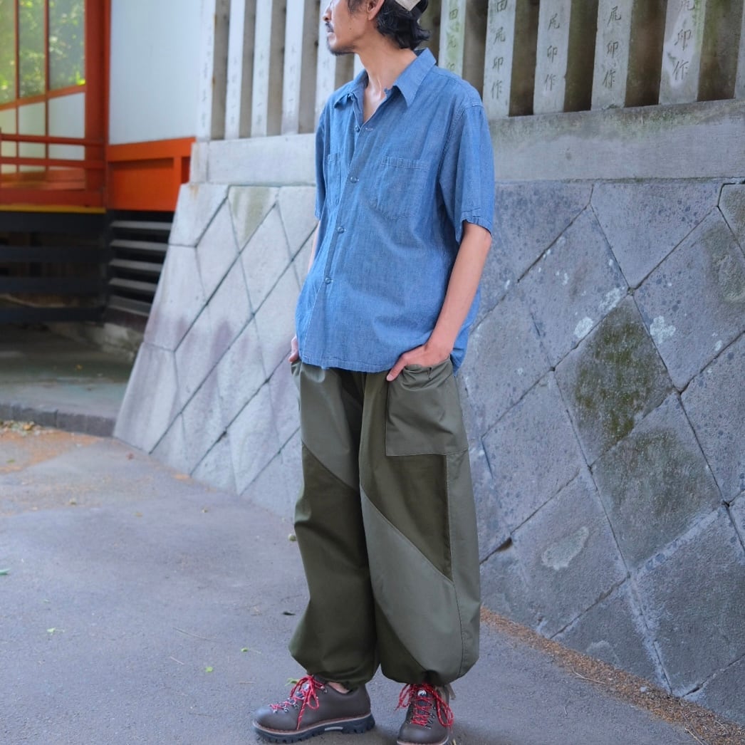 KENNETH FIELD(ケネスフィールド) /TAO TRAVEL TROUSER -OLIVE-(60