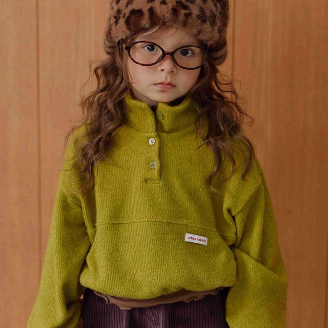 【2点送料無料】«予約»«Urban rabbit» ニットプルオーバー 2colors