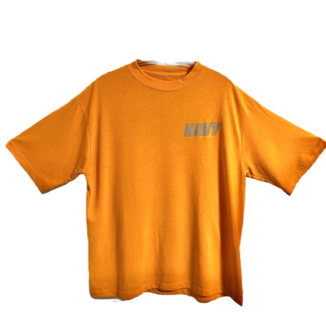 デッドストック 米軍 U.S.NAVY  フィジカルトレーニングTシャツ