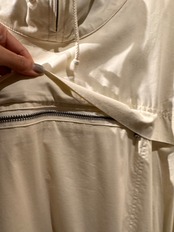 Gudrun sjoden フーディジップアップアノラック