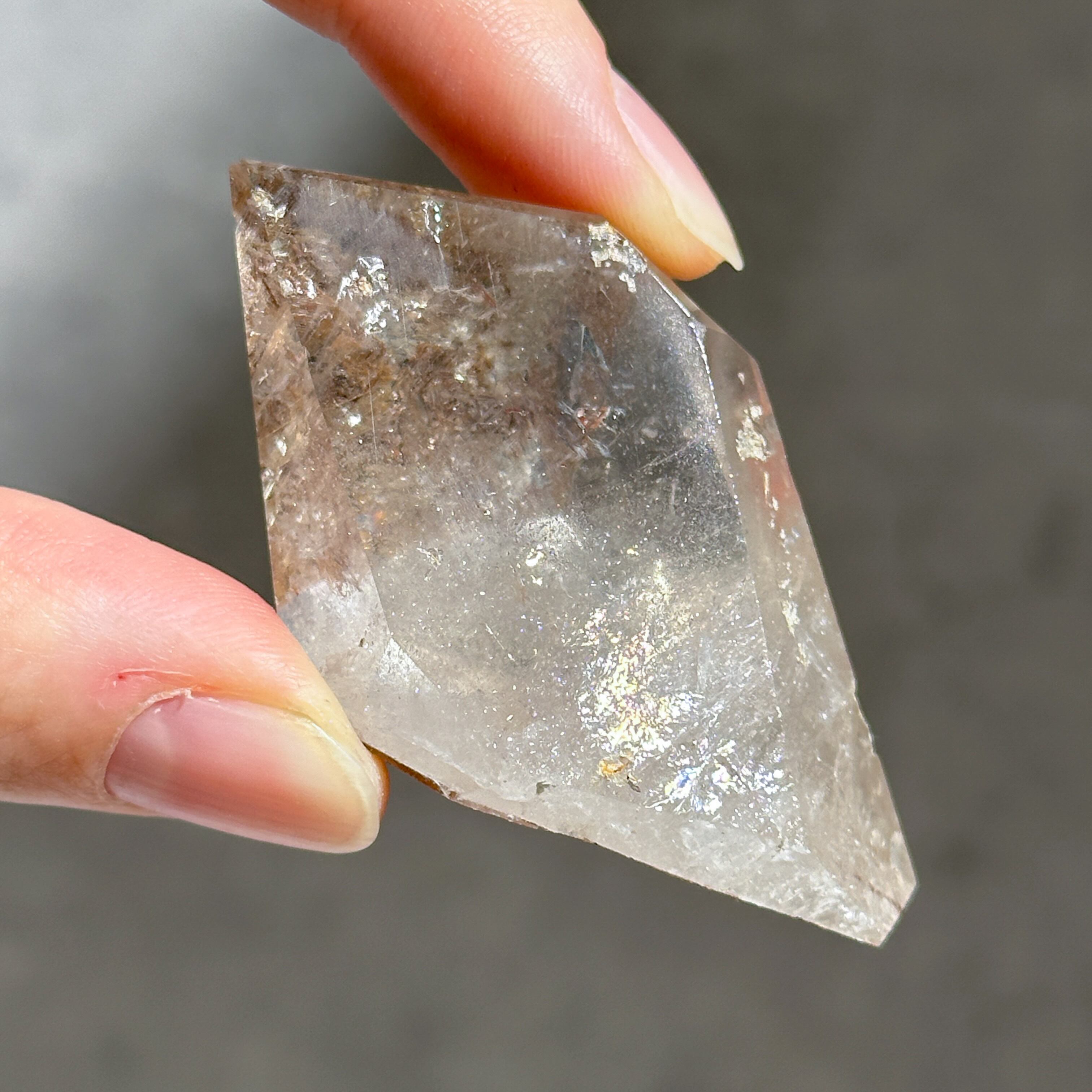 ミナスジェライス産サゲニティッククォーツ(サゲナイト) フリーフォーム02◇ Sageniticquartz ◇ 天然石・鉱物・パワーストーン