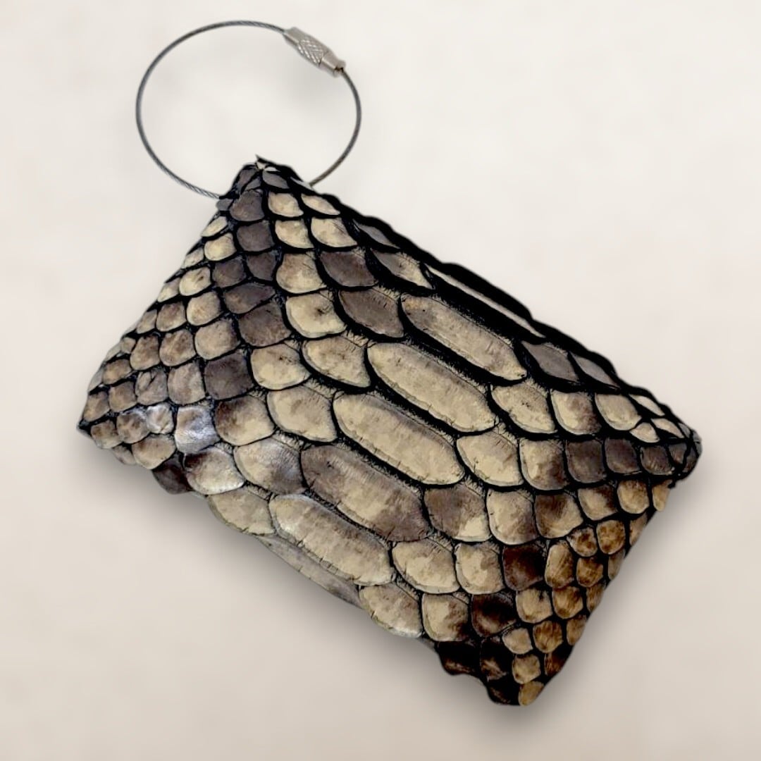 【ポケットティッシュチャーム】アンティークパイソン